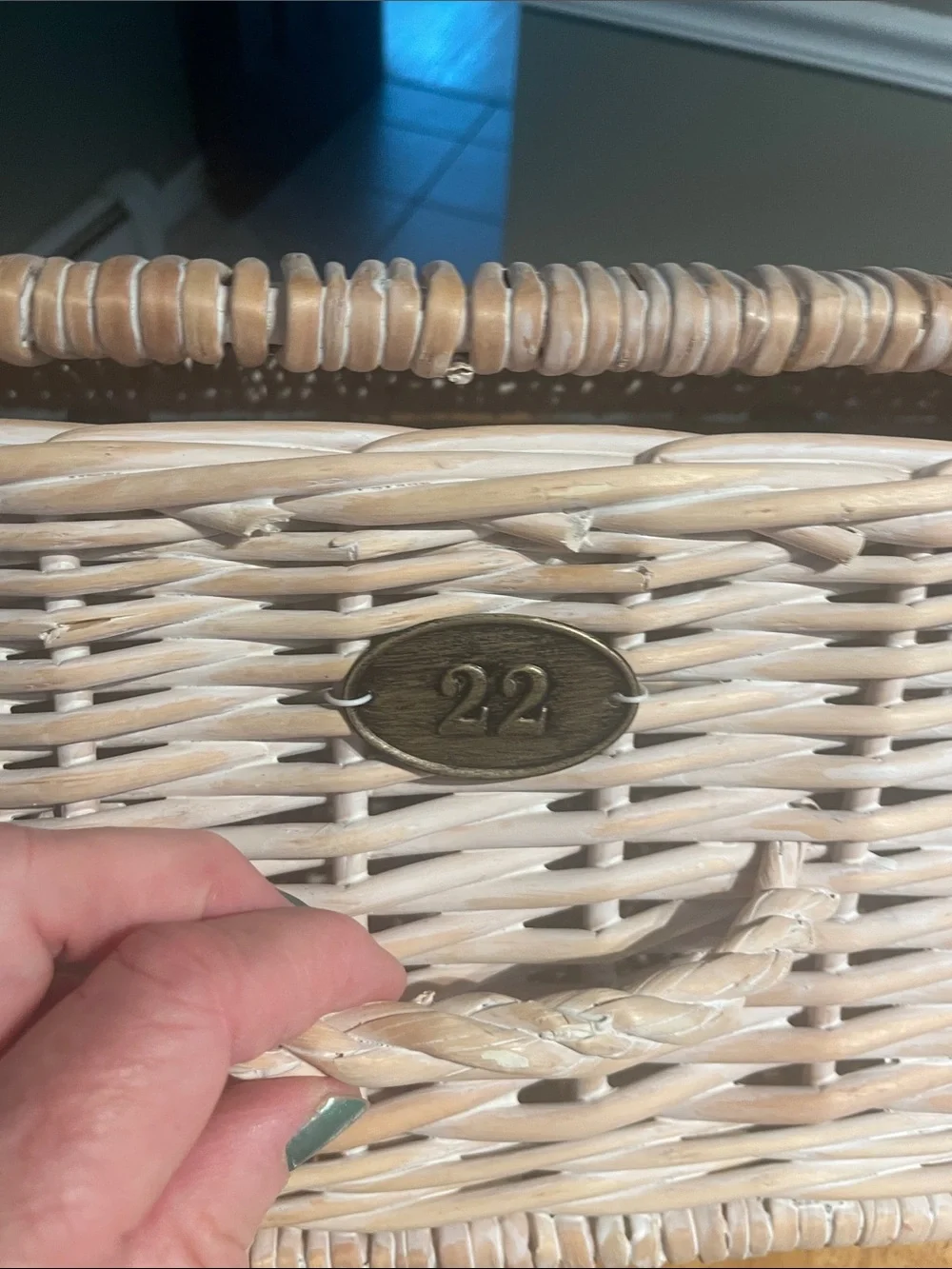 Cozy Cottage by Liz Marie (QVC) Woven Wicker Baskets
